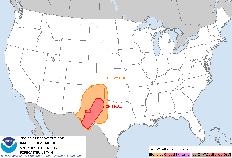 SPC graphic 9 Jan